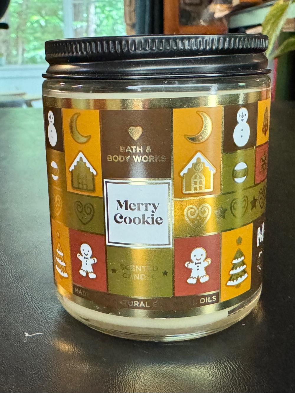 Bath & Body Works Merry Cookie Single Wick Candle's 7oz - NEW